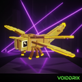 Golden Dragonfly purple VOIDDRIX