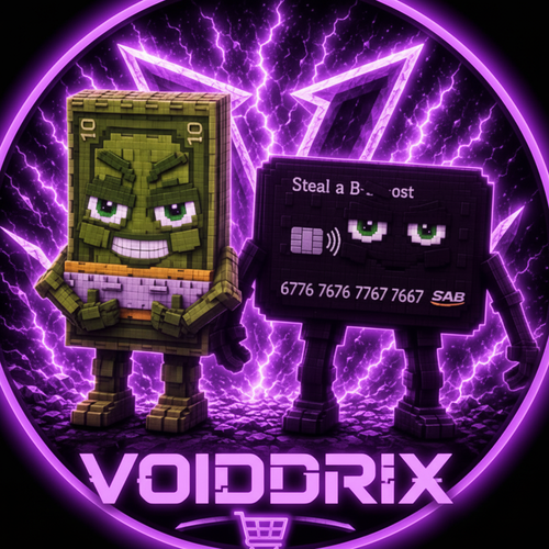 cash or card purple VOIDDRIX